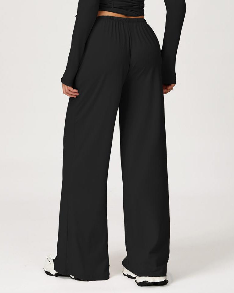 Blush Flow Wide-Leg Legging