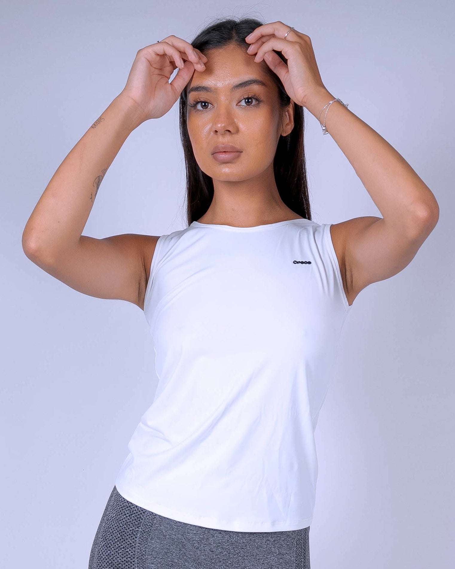 Ruched Back Peekaboo Top