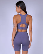 Engineered two piece bra and Short set