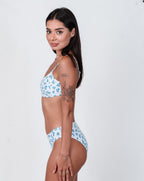 Azure Citsy mesh Lined Bikini Set