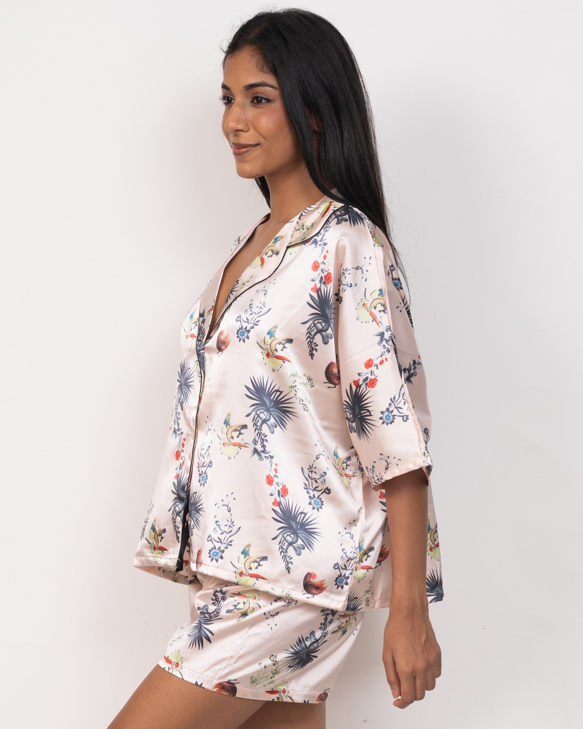 Floral Print PJ set