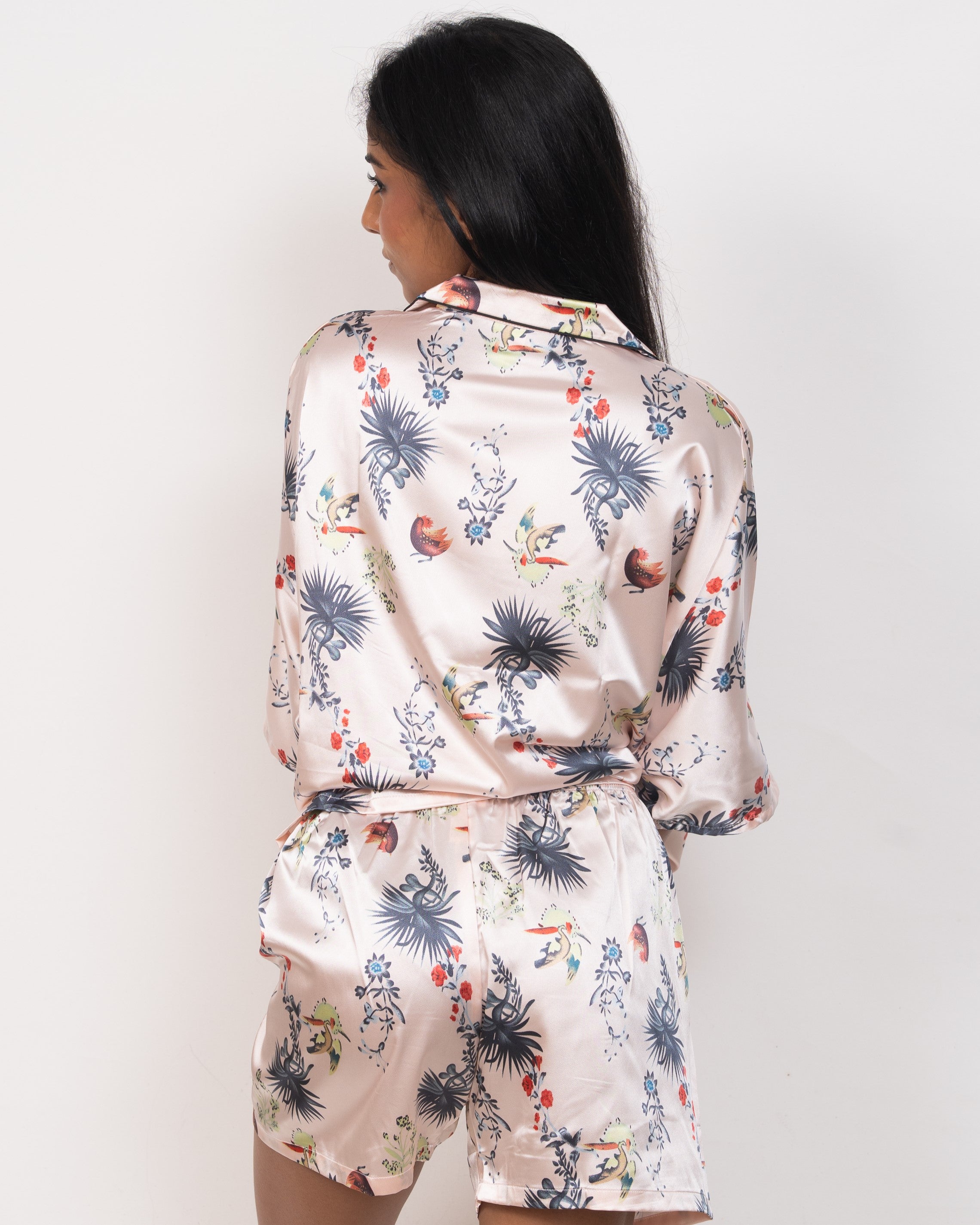 Floral Print PJ set