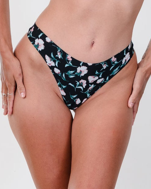 Printed Trace Thong