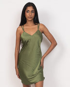 V-Neck Satin Nightgown