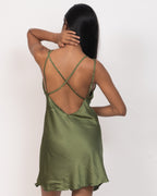 V-Neck Satin Nightgown